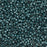 Toho Aiko Seed Beads, 11/0 #519F 'Galvanized Matte Teal Hematite' (4 Grams)