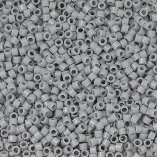 Toho Aiko Seed Beads, 11/0 #53 'Opaque Gray' (4 Grams)