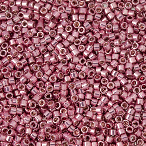 Toho Aiko Seed Beads, 11/0 #553 'Galvanized Pink Flamingo' (4 Grams)