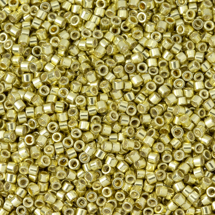 Toho Aiko Seed Beads, 11/0 #559 'Galvanized Yellow Gold' (4 Grams)