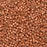 Toho Aiko Seed Beads, 11/0 #562F 'Galvanized Matte Saffron' (4 Grams)