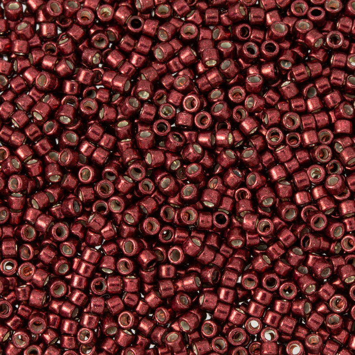 Toho Aiko Seed Beads, 11/0 #564 'Galvanized Brick Red' (4 Grams)