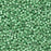 Toho Aiko Seed Beads, 11/0 #570F 'Galvanized Matte Mint Green' (4 Grams)