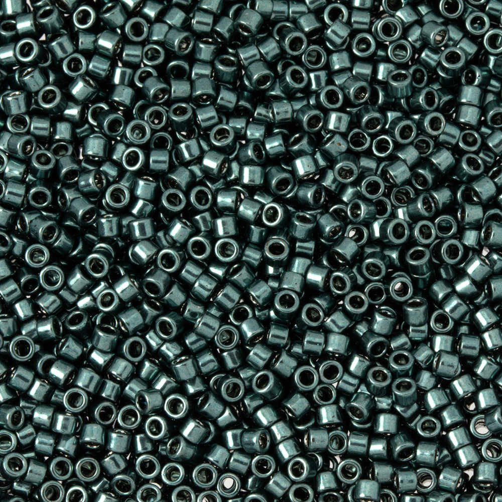 Toho Aiko Seed Beads, 11/0 #601 'Galvanized Aqua' (4 Grams)