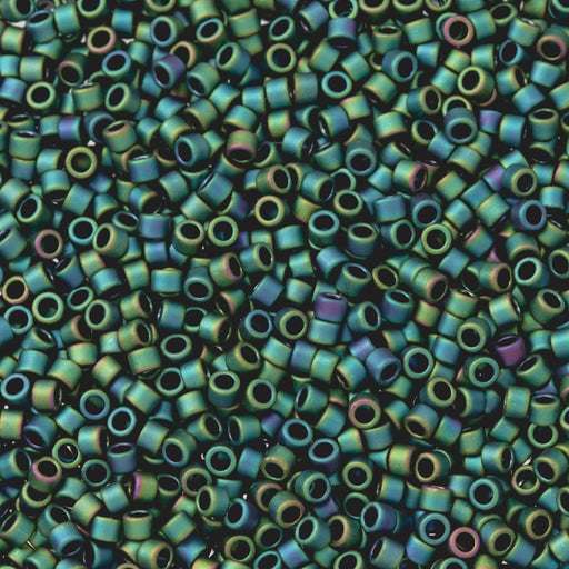 Toho Aiko Seed Beads, 11/0 #710 'Matte Aquarius' (4 Grams)