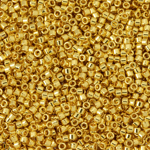 Toho Aiko Seed Beads, 11/0 #712 '24K Gold Plate' (4 Grams)