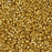 Toho Aiko Seed Beads, 11/0 #715 '24K Bright Gold Plate' (4 Grams)