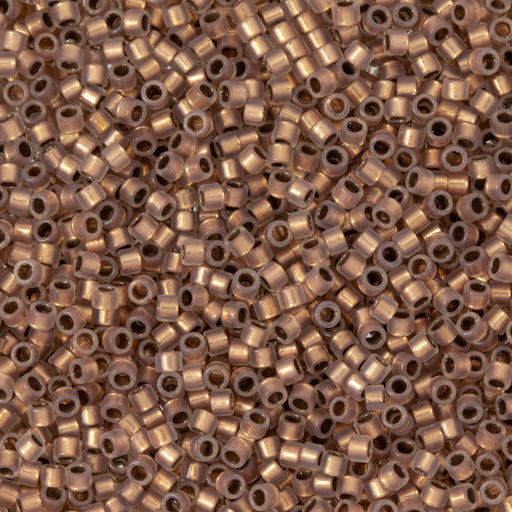 Toho Aiko Seed Beads, 11/0 #741 'Copper-Lined Alabaster' (4 Grams)