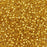 Toho Aiko Seed Beads, 11/0 #752 'Gold-Lined Jonquil' (4 Grams)