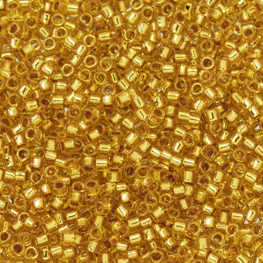 Toho Aiko Seed Beads, 11/0 #752 'Gold-Lined Jonquil' (4 Grams)