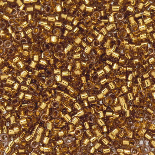 Toho Aiko Seed Beads, 11/0 #754 'Gold-Lined Lt Amethyst' (4 Grams)