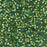 Toho Aiko Seed Beads, 11/0 #755 'Gold-Lined Lt Aqua' (4 Grams)