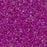 Toho Aiko Seed Beads, 11/0 #790 'Fuchsia-Lined Crystal' (4 Grams)