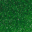 Toho Aiko Seed Beads, 11/0 #7B 'Transparent Grass Green' (4 Grams)