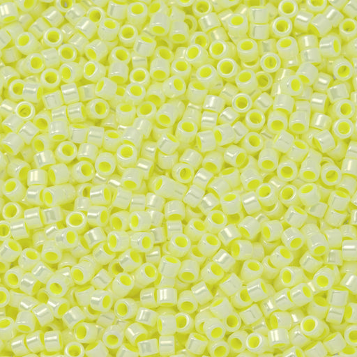 Toho Aiko Seed Beads, 11/0 #813 'Opaque Pastel Duckling Luster' (4 Grams)