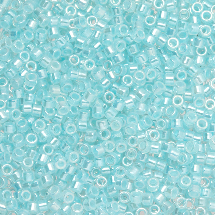 Toho Aiko Seed Beads, 11/0 #835 'Neon Polar Blue' (4 Grams)