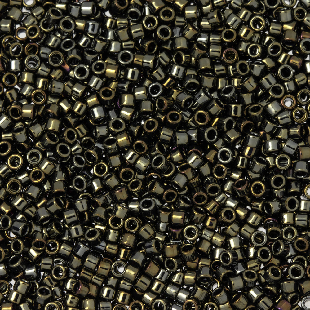 Toho Aiko Seed Beads, 11/0 #83 'Metallic Brown Iris' (4 Grams)