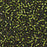 Toho Aiko Seed Beads, 11/0 #880 'Gold-Lined Olive' (4 Grams)