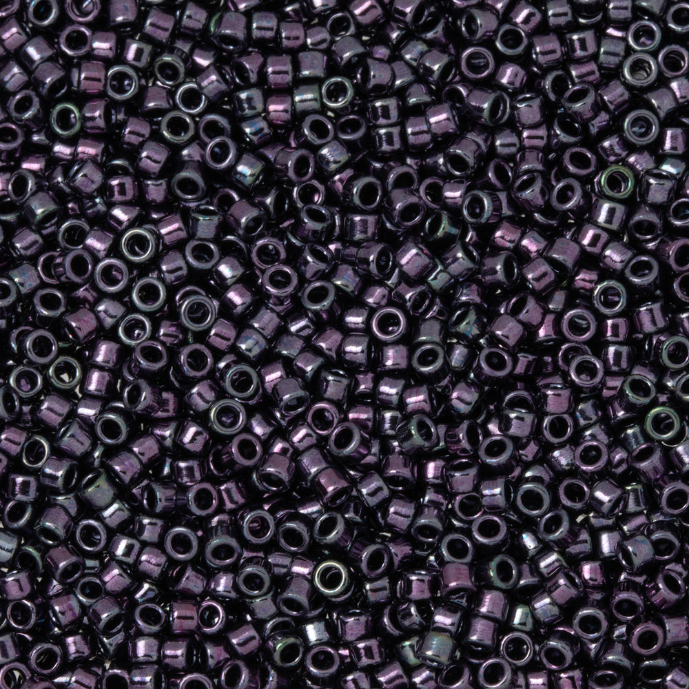 Toho Aiko Seed Beads, 11/0 #90 'Metallic Gunmetal' (4 Grams)