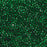 Toho Aiko Seed Beads, 11/0 #939 'Transparent Green Emerald' (4 Grams)