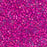 Toho Aiko Seed Beads, 11/0 #980 'Luminous Neon Pink-Lined Lt Sapphire' (4 Grams)