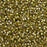 Toho Aiko Seed Beads, 11/0 #991 'Gold-Lined Olivine Chrysolite' (4 Grams)