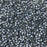 Toho Aiko Seed Beads, 11/0 #PF2102 'PermaFinish Translucent Silver-Lined Montana Blue' (4 Grams)