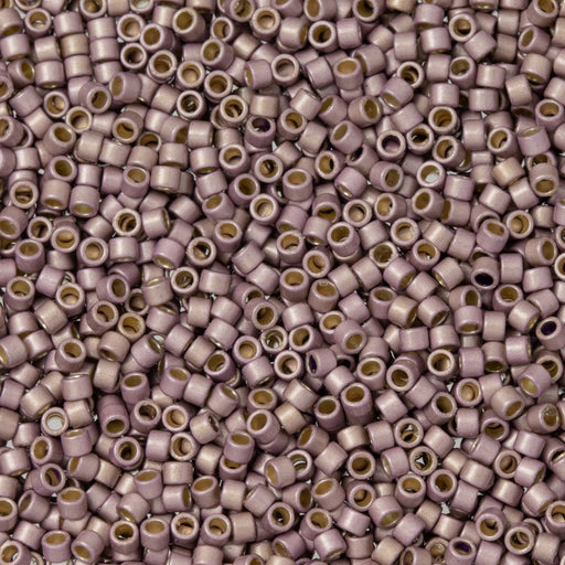 Toho Aiko Seed Beads, 11/0 #PF554F 'PermaFinish Galvanized Matte Lavender' (4 Grams)