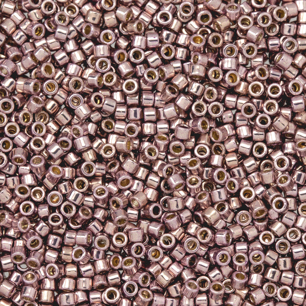 Toho Aiko Seed Beads, 11/0 #PF554 'PermaFinish Galvanized Lilac' (4 Grams)