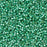 Toho Aiko Seed Beads, 11/0 #PF561 'PermaFinish Galvanized Green Teal' (4 Grams)