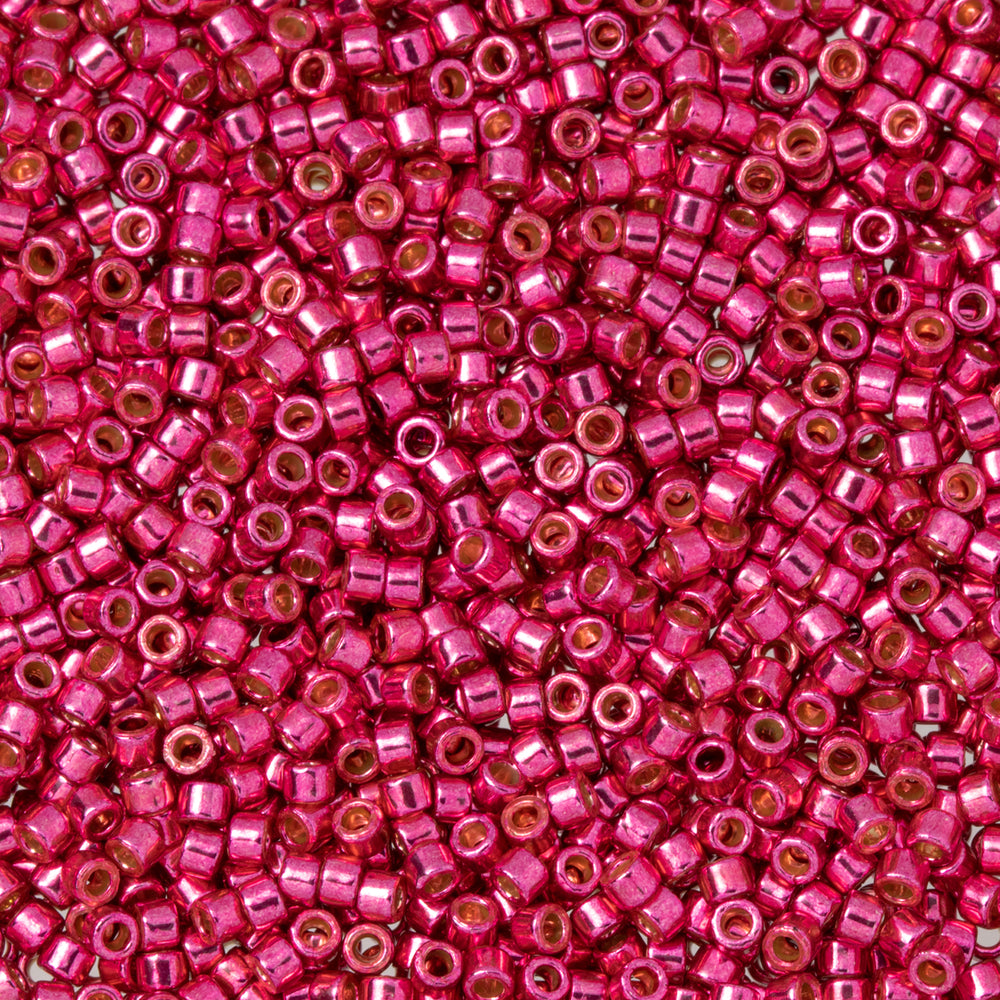 Toho Aiko Seed Beads, 11/0 #PF563 'PermaFinish Galvanized Orchid' (4 Grams)