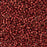 Toho Aiko Seed Beads, 11/0 #PF564 'PermaFinish Galvanized Brick Red' (4 Grams)