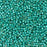 Toho Aiko Seed Beads, 11/0 #PF569 'PermaFinish Galvanized Teal' (4 Grams)