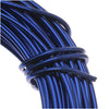 Aluminum Craft Wire Royal Blue 12 Gauge 39 Feet (11.8 Meters)
