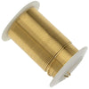 Wire Elements, Tarnish Resistant Gold Color Copper Wire, 18 Gauge 10 Yards (9.1 Meters)