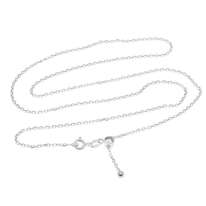 14k YG Rope Chain Necklace 1mm 22