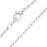 Finished Rolo Chain Necklace, Round Links with Lobster Clasp 2mm, 18 Inches, Silver Plated