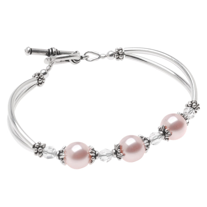 Pink Colette Bridesmaid Bracelet