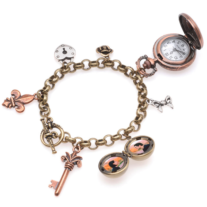 Retired - It's About Time Charm Bracelet Watch