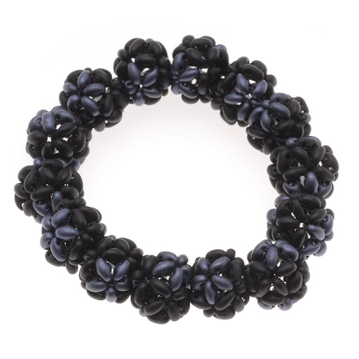 Retired - Twin Bead Beaded Bead Stretch Bracelet