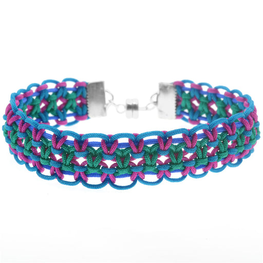 Retired - Knotty Neons Bracelet in Dark Neon