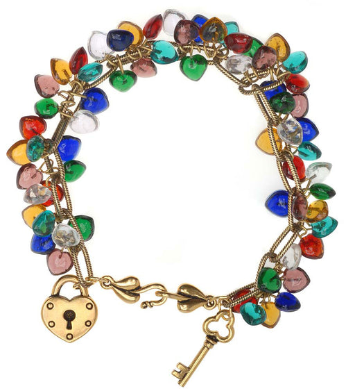 Retired - Key To My Heart Bracelet