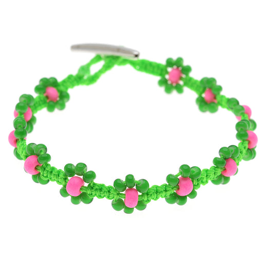 Retired - Watermelon Macrame Bracelet