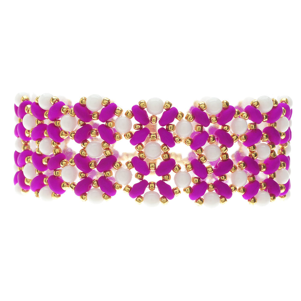 MADISON - clear 3 row stretch rhinestone bracelet – All That Glitters Gems