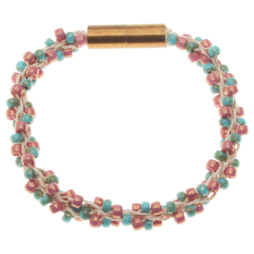 Retired - Boho Hemp Kumihimo Bracelet