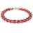 Retired - Candy Cane Chain Maille Bracelet