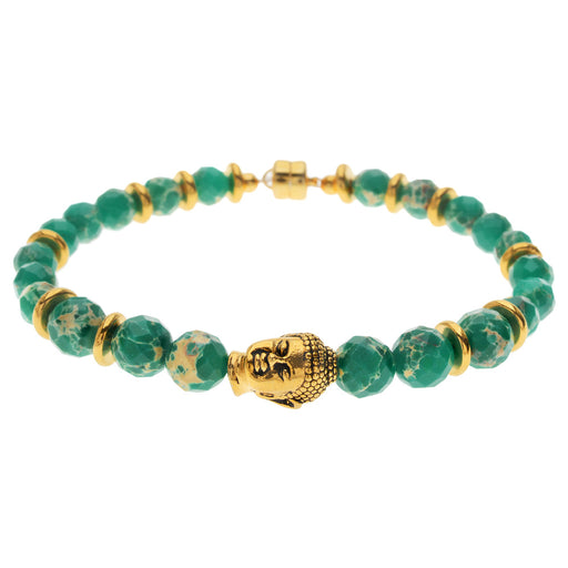 Jasper Buddha Bracelet (Reboot)