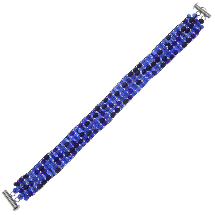 Blue Waters Loom Bracelet