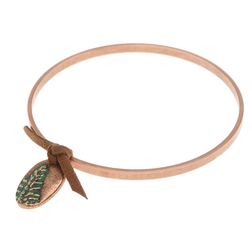 Retired - Copper Redwood Bangle