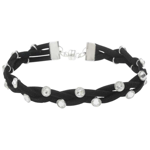 Retired - Braided Cassie Bracelet in Black